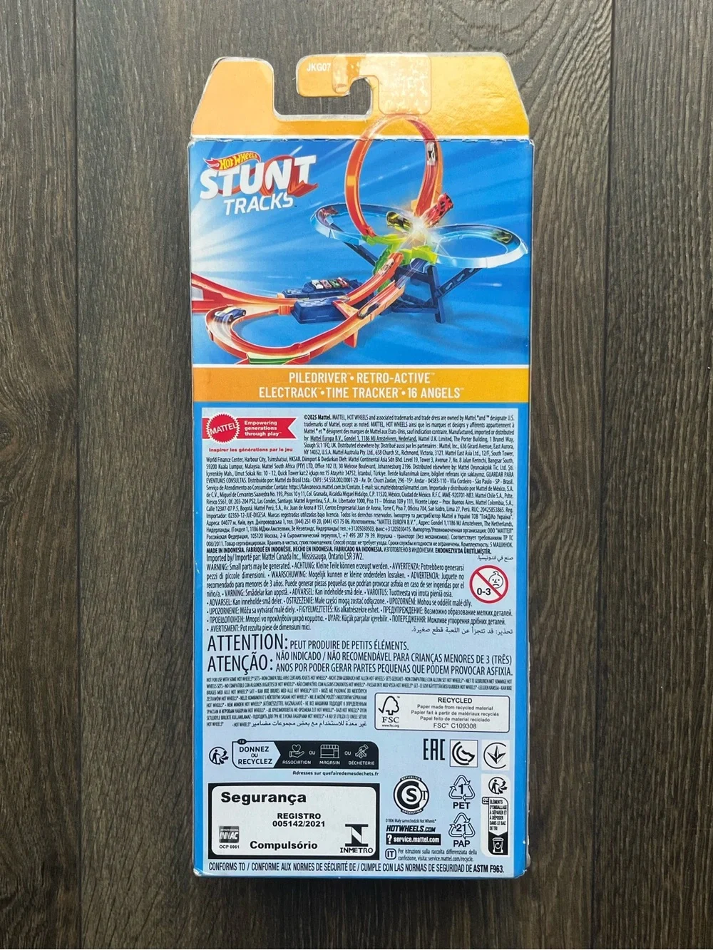 Hot Wheels Stunt Tracks 5-Pack Toy Cars